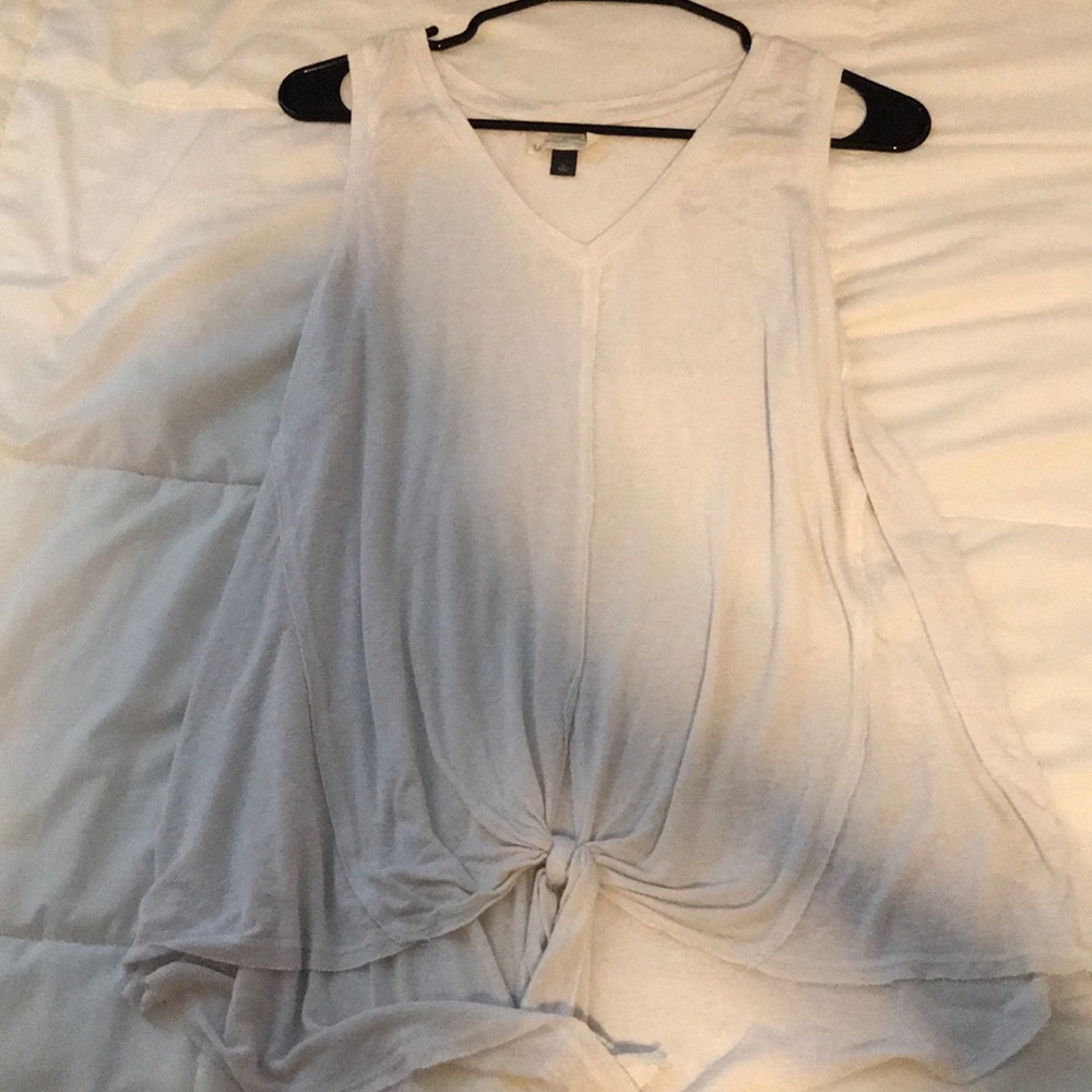 White tie tank
